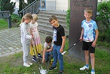 Foto von Schüler*innen der Karl-Foerster-Schule in Brandenburg