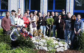 Schüler*innen aus Neuss